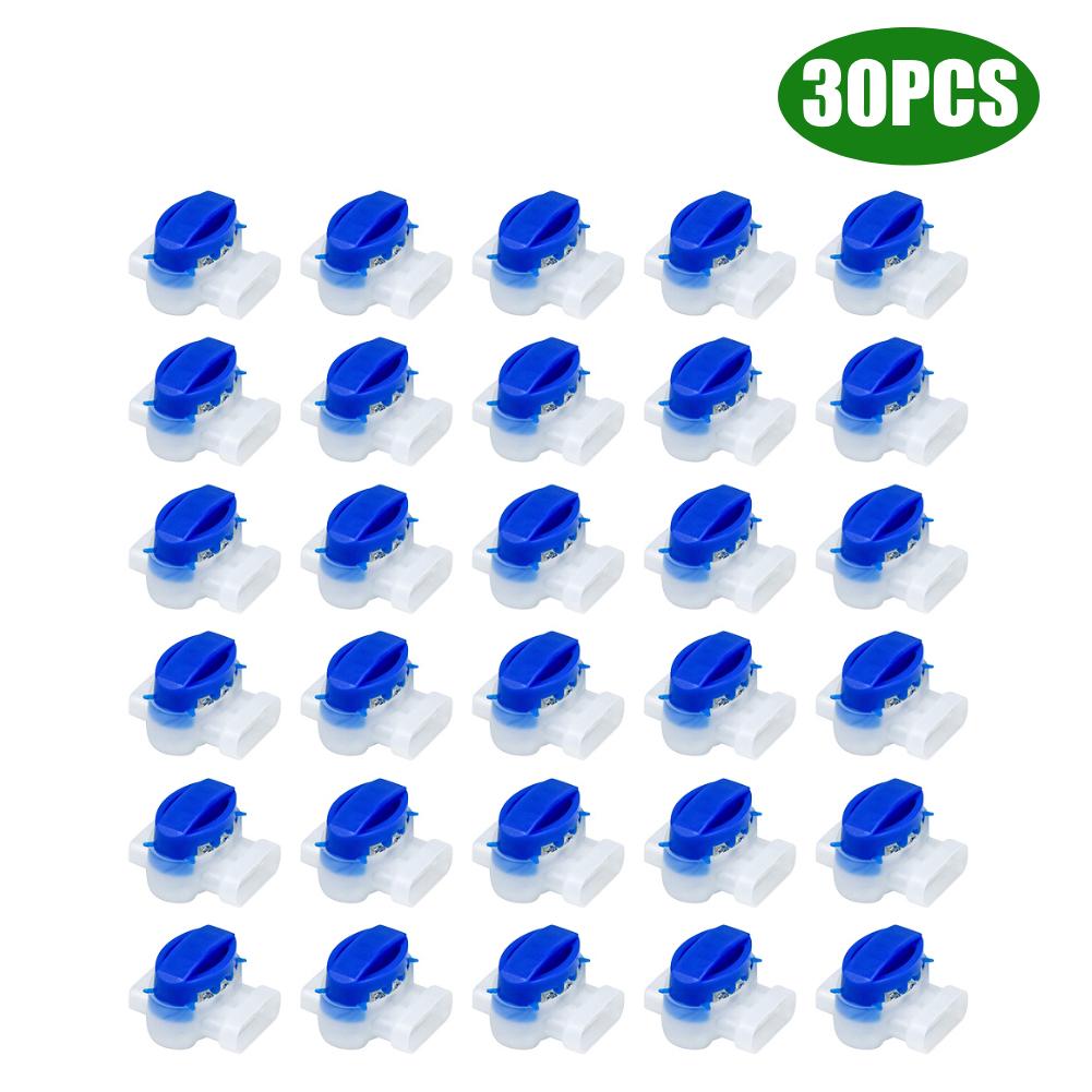 10-100PCS Cable Connector for Robotic Lawnmower Terminal 3 pin Electrical IDC 314 Wire Connectors for Gardena/Husqvarna/Worx