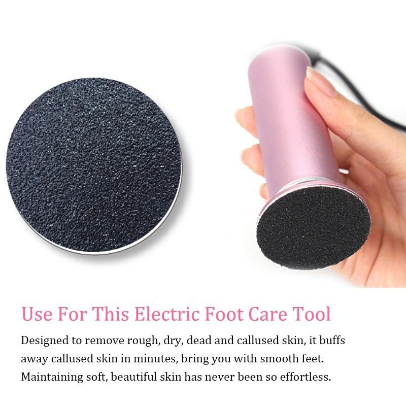 600 RPM Electric Feet Callus Remover Dead Dry Crack Skin Calluses Pedicure Tools Portable Foot Clean Care Machine