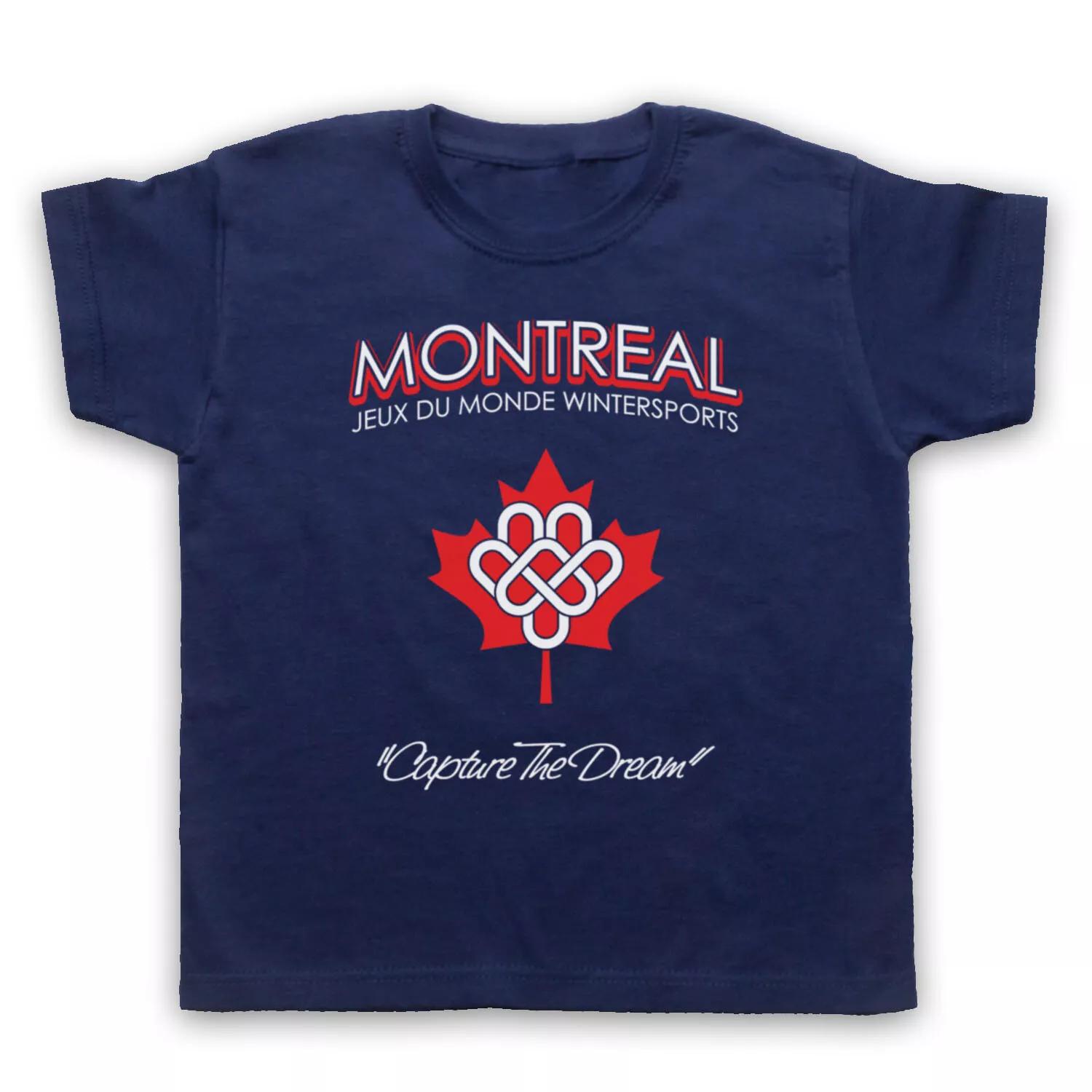 ICE SKATING COMEDY BLADES MONTREAL UNOFFICIAL OF GLORY KIDS CHILDS T-shirt 100