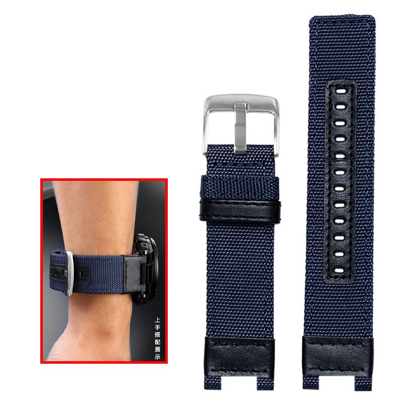 Klassisch Für Casio G-Shock Uhrenarmband GST-B100/S130/W300G/400G/W330/W120 Serie Canvas Uhrenarmband Für Herren Armband Armband