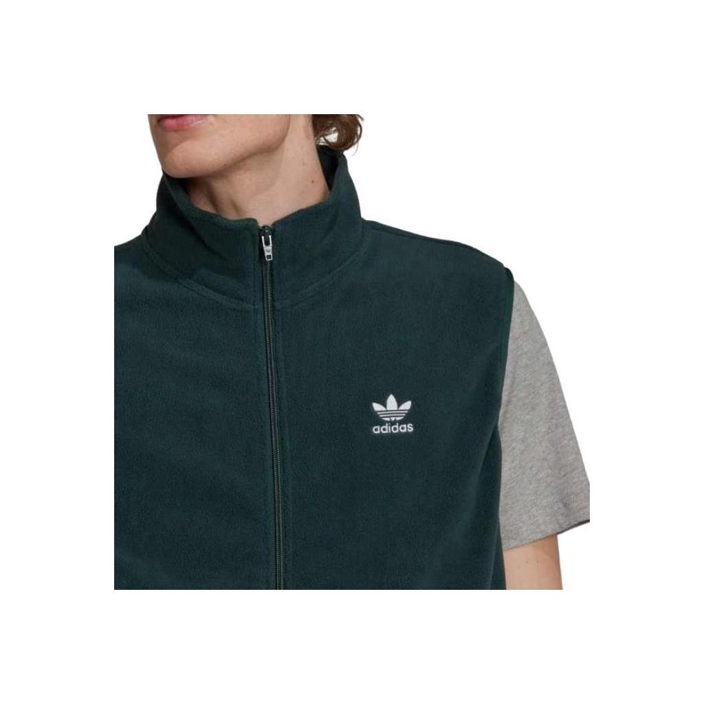 Adidas Casual Comfortable Warm Loose Sports Vest Men Vests Mineral-Green HK7393