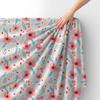 Royal Samt Stoff Polyester Zum Nähen - Motiv Blumen - Rdx2784