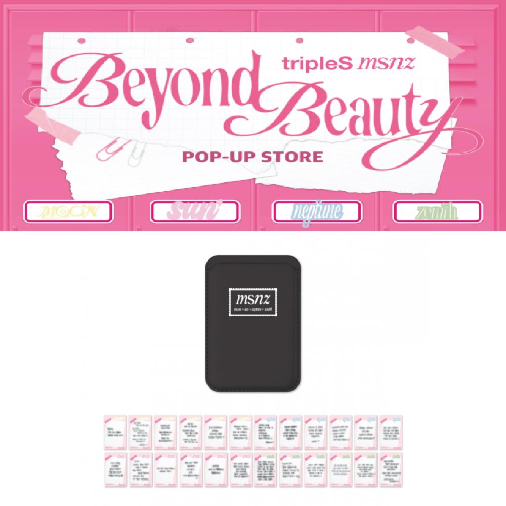 

Pre-order tripleS POP-UP Store Beyond Beauty MagSafe Card Wallet Moon ver.