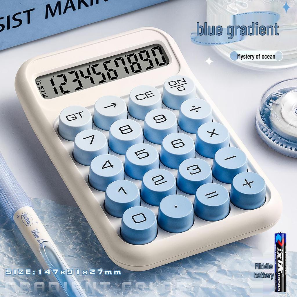Gradient Multifunctional Calculator - Ideal for Office, Exams & Flexible Use