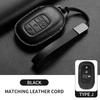 For Honda Civic 11th 2022 for Honda Civic Accord HR-V CR-V 2023 Key Fob Shell Accessories Leather Car Folding Key Cover Case