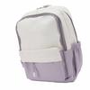 Backpack Simple Style Waterproof Versatile Large Capacity Laptop Work Business Backpack for Office School Travel Purple