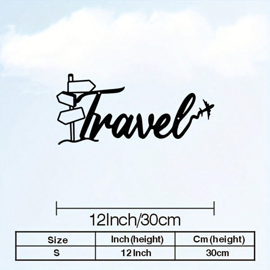 

Metal Art Wall Decor Simple Artistic Home Birthday Gift Living Room Foyer Covering 14x30