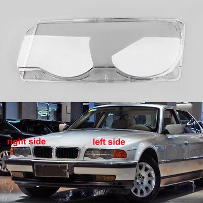 Car Front Headlight Cover For BMW 7 Series E38 728 730 735 740 1999 2000 2001 Transparent Shell Lampshade Headlamp Cover