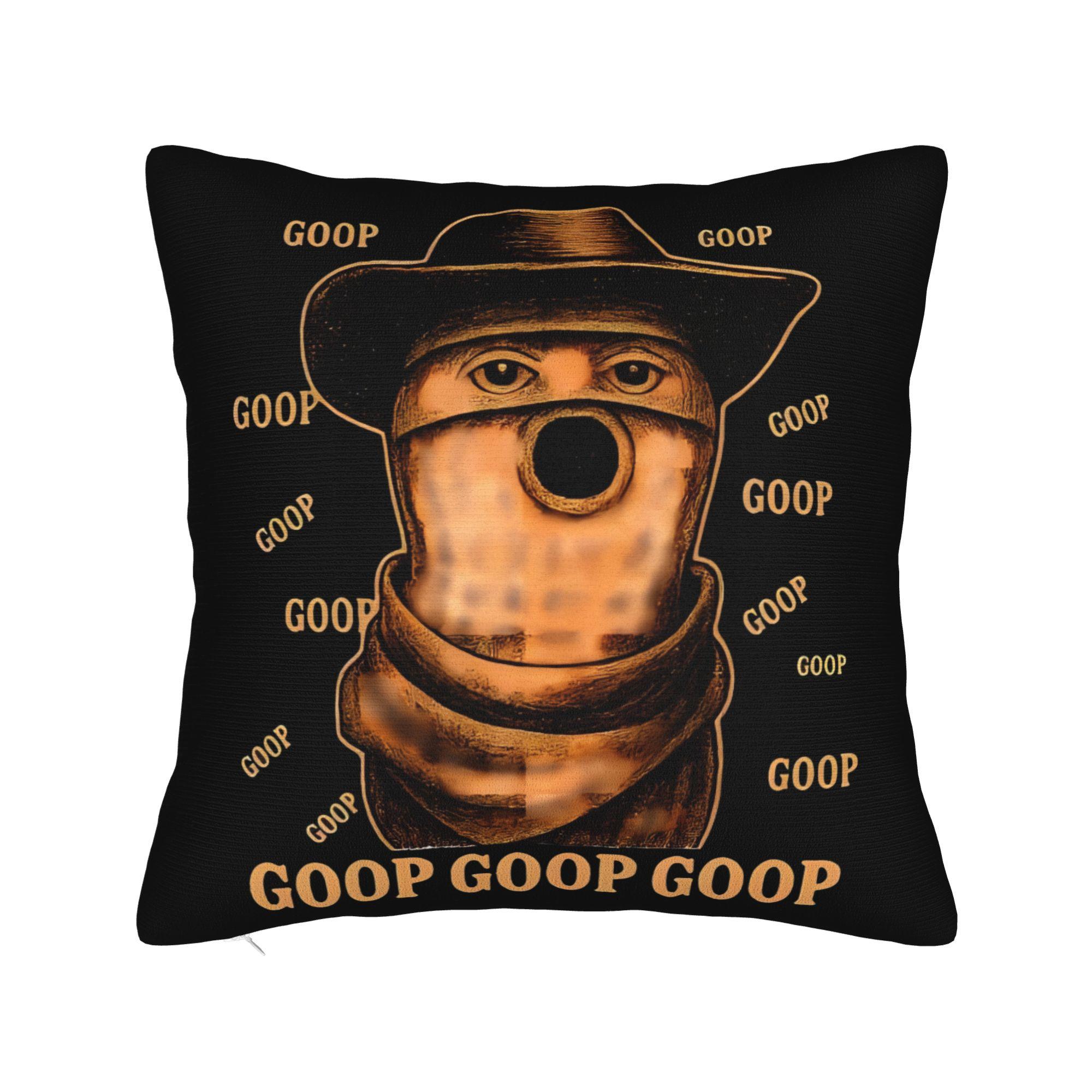 Жареный Арахис Смешной GOOP Мистер. Наволочка  Арахисовый Бангулятор  Новинка Квадратные Наволочки Для Спальни Домашний Декор 30cm x 30cm
