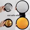 Portable Foldable Reflective Light Board for Outdoor Photography and Live Streaming.