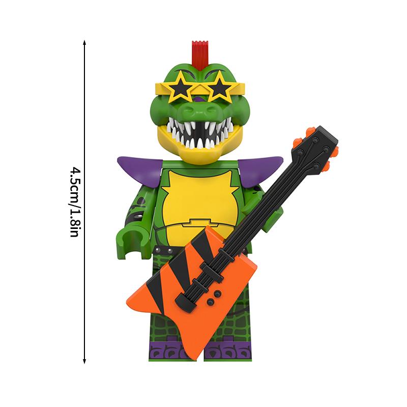 Entzückendes Freddy Bonnie Mini-Blöcke Ornament Heißes Spiel Figur Cartoon Montagebausteine Spielzeug Partygeschenke Kindergeschenke