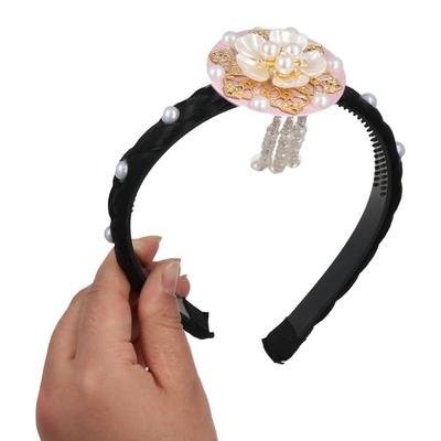 Tassels Korean Headband Flower Stage Dance Hair Hoop Fashion Hanbok Hairband  Wedding
