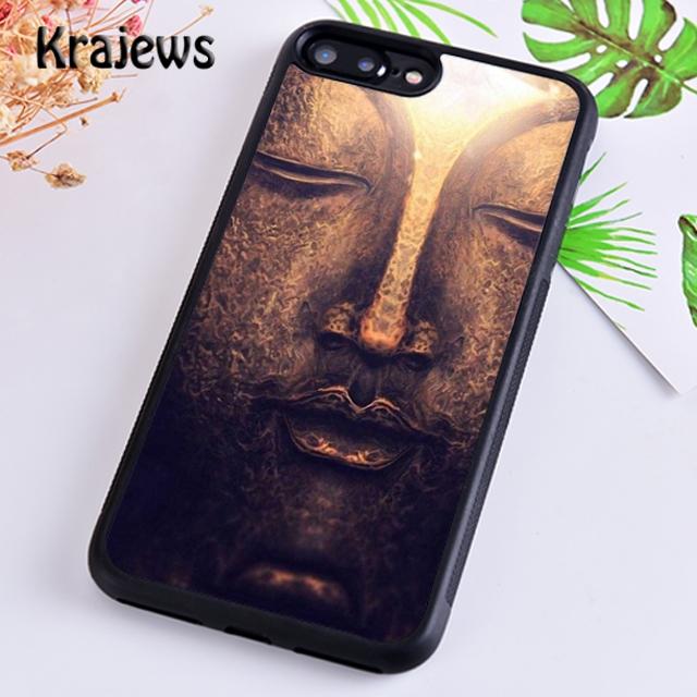 Krajews Buddhism Buddha statue Vintage Gautama Phone Case Cover For iPhone 17 Air 16 15 14 plus 11 12 13 pro ma Fundas