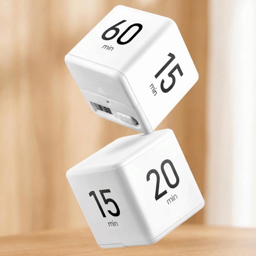 15/20/30/60 Min. Würfel-Timer LED-Anzeige Erinnerungs-Timer Langlebiger Countdown-Timer Trainings-Timer