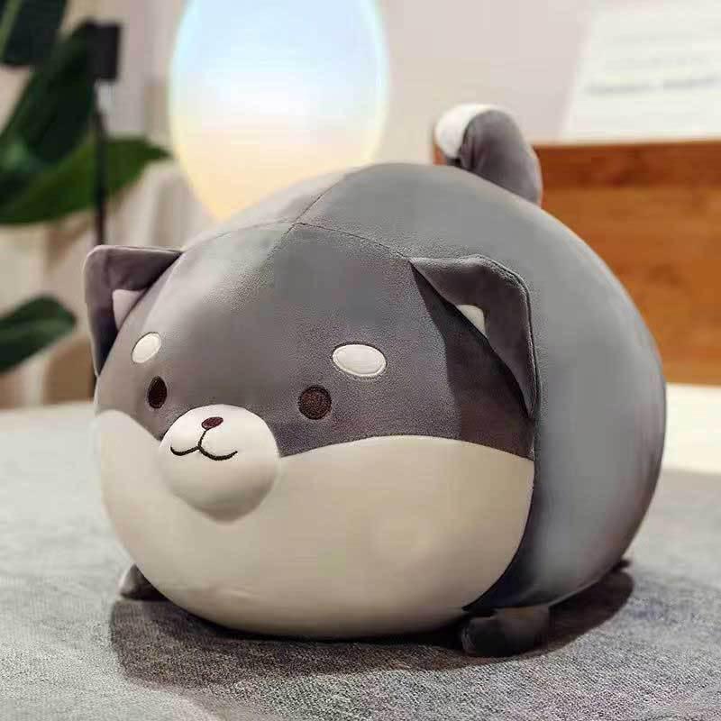 Cute Shiba Inu Plush Toy - Soft Stuffed Animal Pillow, Ideal Birthday Gift for Girls