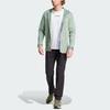 Adidas Xperior Light Fleece Hooded Jacket Solid Color Logo Long Sleeve Jacket Men Jacket Silver Gray Green IQ3718