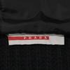 PRADA SPORT 125238 S90 06 Year Black Black Fox Fur Knit Parka tops 38 NavyUsed