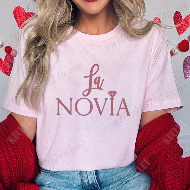 Team Bride Tribe T-Shirt Junggesellinnenparty Shirt für Spanische Brautparty Hochzeitsfeier Oberteile Brautjungfer Kurzarm T-Shirts