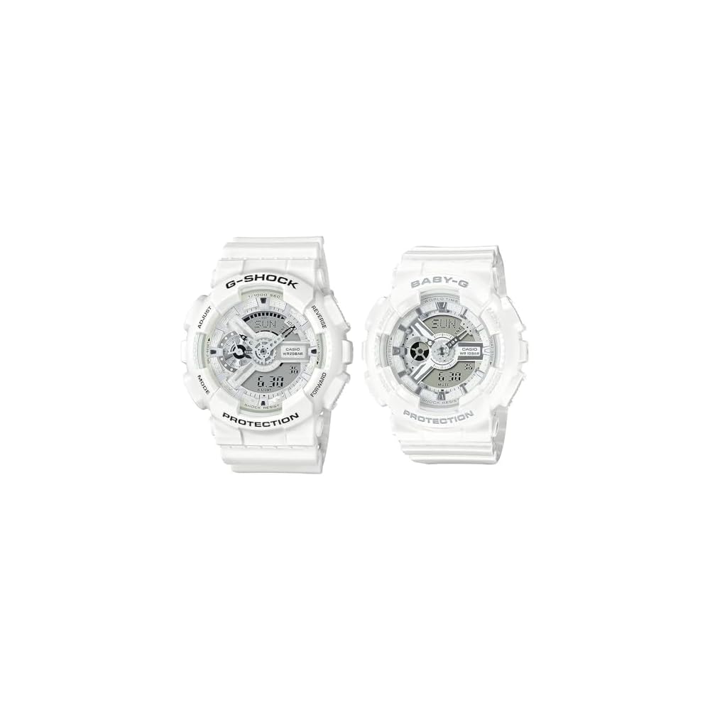 

Casio G-SHOCK Baby-G Analog-Digital Watch White Waterproof Men s Women s GA-110MW-7ABA-110X-7A3