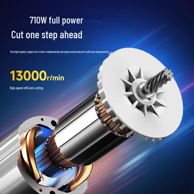 Dongcheng Industrial Grade Angle Grinder CN plug (adapter included)