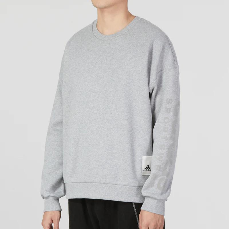 Adidas Caps Sweatshirt Men Tops Gray IA9365