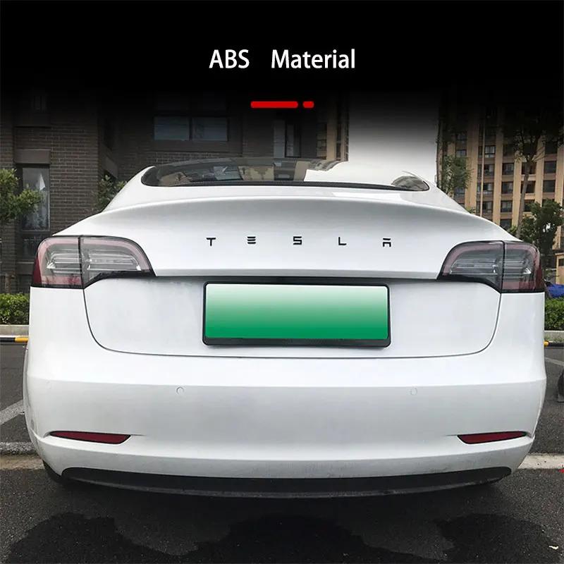 CQKVT1 Tesla Emblem Buchstaben Auto Kofferraum Emblem Hintere Buchstaben Beschriftung Galvanisiert Für Tesla MODEL 3 MODEL S X Modifiziertes Zubehör