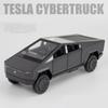 1/32 Tesla Truck Cyber Juguete Camioneta Pick-up Modelo de Camión de Aleación Coche de Metal Fundido a Presión Vehículos Todoterreno Modelo de Coche Sonido Luz Coche Regalos para Niños