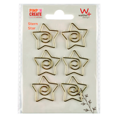 PIMP AND CREATE Metal Paperclip Star