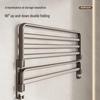 Miling No-Drill Wall-Mounted Bathroom Storage & Towel Rack