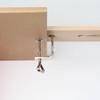 Jewelers Bench Pin Clamp V-Slot Bench Pin Plug with Clamp Professional Jewelers Making Machining Tools for Workbench