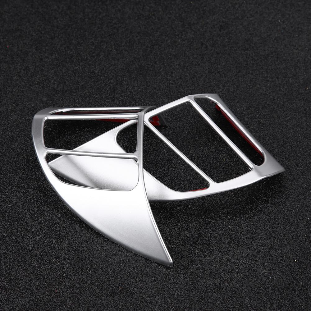 Car Interior Steering Wheel Cover Frame Trim for   Encino Kauai   2017-2020 SUV Silver