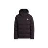 Women Helionic Hooded Down Jacket With Logo Print Women Jackets Black HG8747