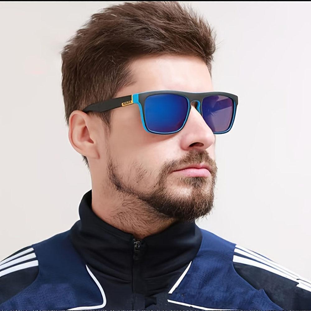 2pcs/set Popular Square Polarized Sunglasses UV Protection Sports Glasses Men Women UV400 Eyewear Gifting for Family Friend