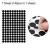 uxcell Screw Hole Cover Sticker PVC Adhesive Cover Dustproof Cap for Wooden Furniture Cabinet