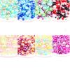 Mixed 2mm-10mm Half-Round AB Plated Resin Pearls - DIY Accessories