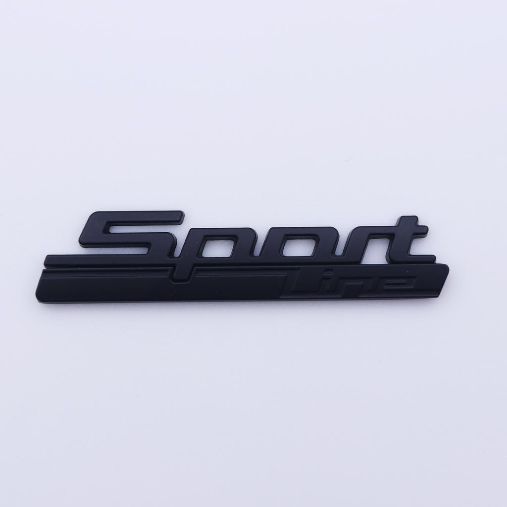 Metallic Car Sports Line Fender and Trunk Badge Stickers Car Sport Logo for BMW