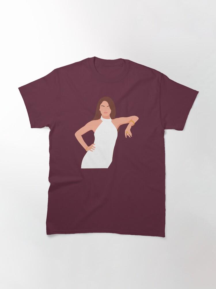 Selena Gomez Lineless Illustration Classic T-Shirt