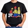 Vintage 90er USA Hip Hop All Over Print Streetwear T-Shirt Y2K Stil Unisex S-3XL