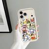 Phone Cover Case for iPhone 14 17 Pro Max 11 Air 13 16 12 Pro 15 Plus Colorful Crayon Shin Chan