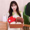 Plant Plush Toy Red Sofa Decor Mushroom Plushie Stuffed Mushroom Mushroom Plush Pillow Plush Toy