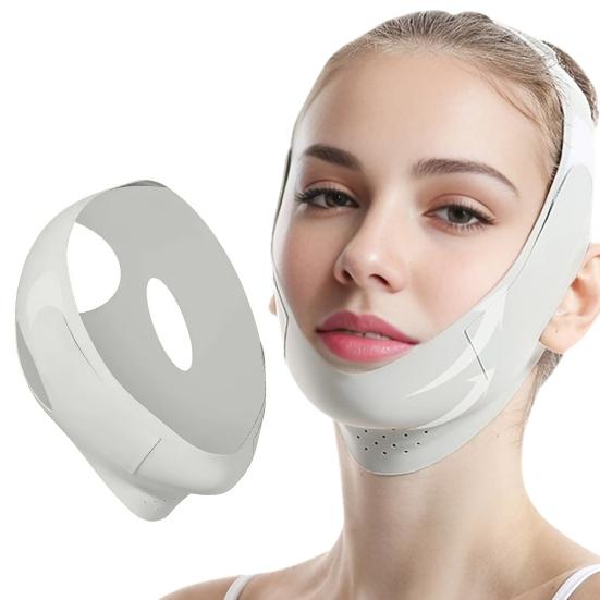 Yousheng V Line Lifting Mask Chin Strap Face Slimming Strap Skin Women Firming Jawline Band Reusable Double Chin Reducer