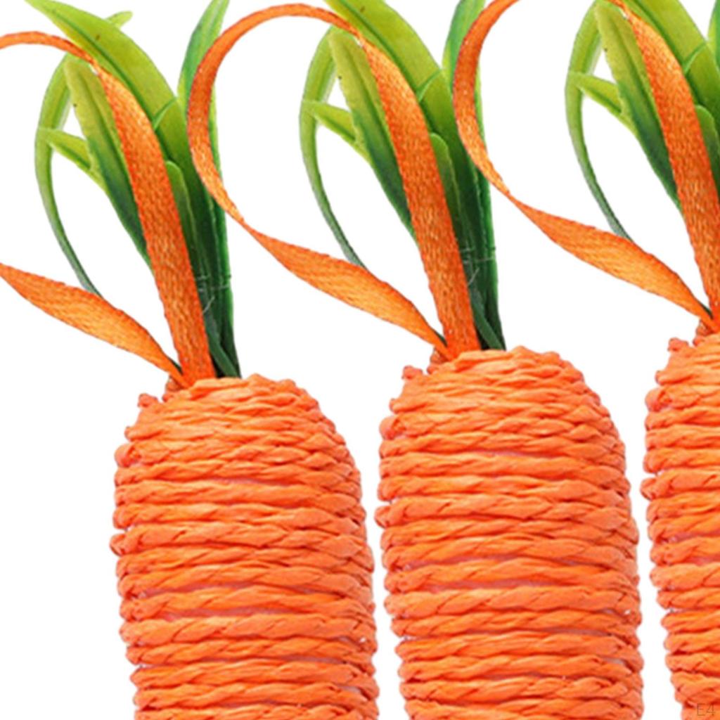 Carrot Decor Set for Easter Celebrations