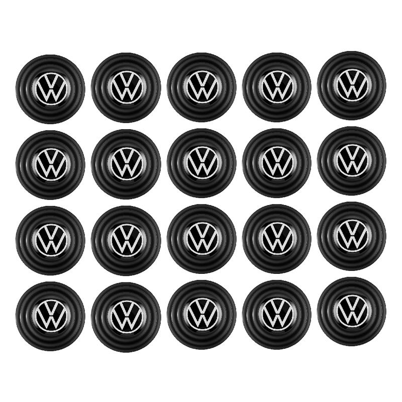 Valve Stems Caps Car Door Trunk Anti-shock Buffer Protector Pad Sticker For Volkswagen VW Golf Polo Tiguan Lavida Touran Passat zk5