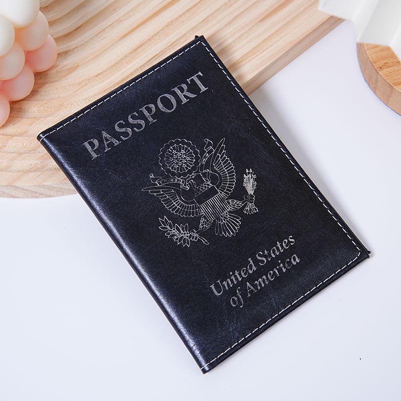 Cross-border PU Leather Passport Holder: Custom Logo Travel Cover and Multi-functional Protector