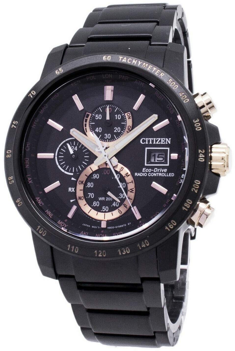 

[Citizen] CITIZEN Watch ECO-DRIVE RADIO CONTROLLED Eco-Drive Chronograph Radio Controlled Watch AT8127-85F Men s