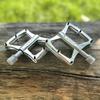Bicycle Pedals CNC Colorful Aluminum Alloy Ball Bearing Mountain Bike Off-road Accessories