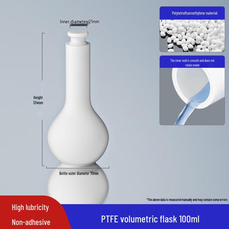 PTFE Chemical Volumetric Flask