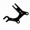 Adjustable Disc Bicycle Brake Adapter Bracket With Bicycle Seatposts Clamp Frame Adaptor Mount