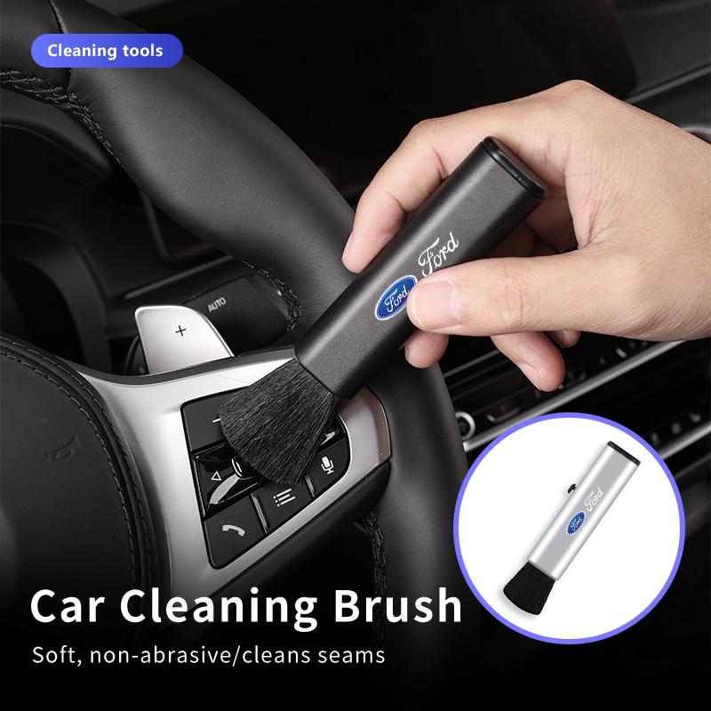 For Ford Car Interior Dust Brush PPS PET Microfiber Dashboard Cleaner Escort KA Flex Everest KA Expedition Falcon Fusion
