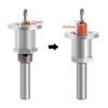 5pcs 8mm Round Shank Adjustable Countersink Bit Carbide Tipped Drill Bit  For Metalworking